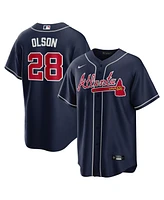 Nike Men's Matt Olson Navy Atlanta Braves Big Tall Alternate Replica Player Jersey