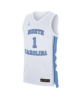 Jordan Men's White North Carolina Tar Heels Home Replica Basketball Jersey