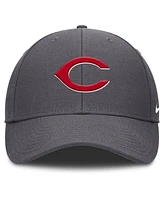 Nike Men's Gray Cincinnati Reds Club Performance Adjustable Hat