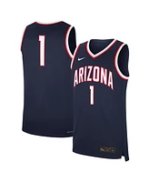 Nike Men's 1 Navy Arizona Wildcats Road Replica Jersey