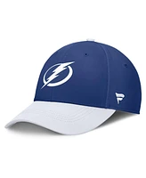 Fanatics Men's Blue/White Tampa Bay Lightning Authentic Pro Rink Flex Hat