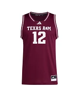 Adidas Men's 12 Maroon Texas A M Aggies Replica Swingman Jersey