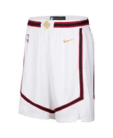 Nike Men's White Houston Rockets 2024/25 City Edition Swingman Shorts