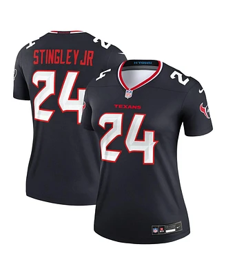 Nike Women's Derek Stingley Jr. Navy Houston Texans Legend Player Performance Top