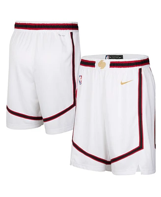 Nike Men's White Houston Rockets 2024/25 City Edition Swingman Shorts