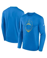 Nike Men's Powder Blue Los Angeles Chargers Legend Icon Long Sleeve T-Shirt