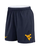 Nike Men's White/Navy West Virginia Mountaineers Primetime Reversible Performance Shorts