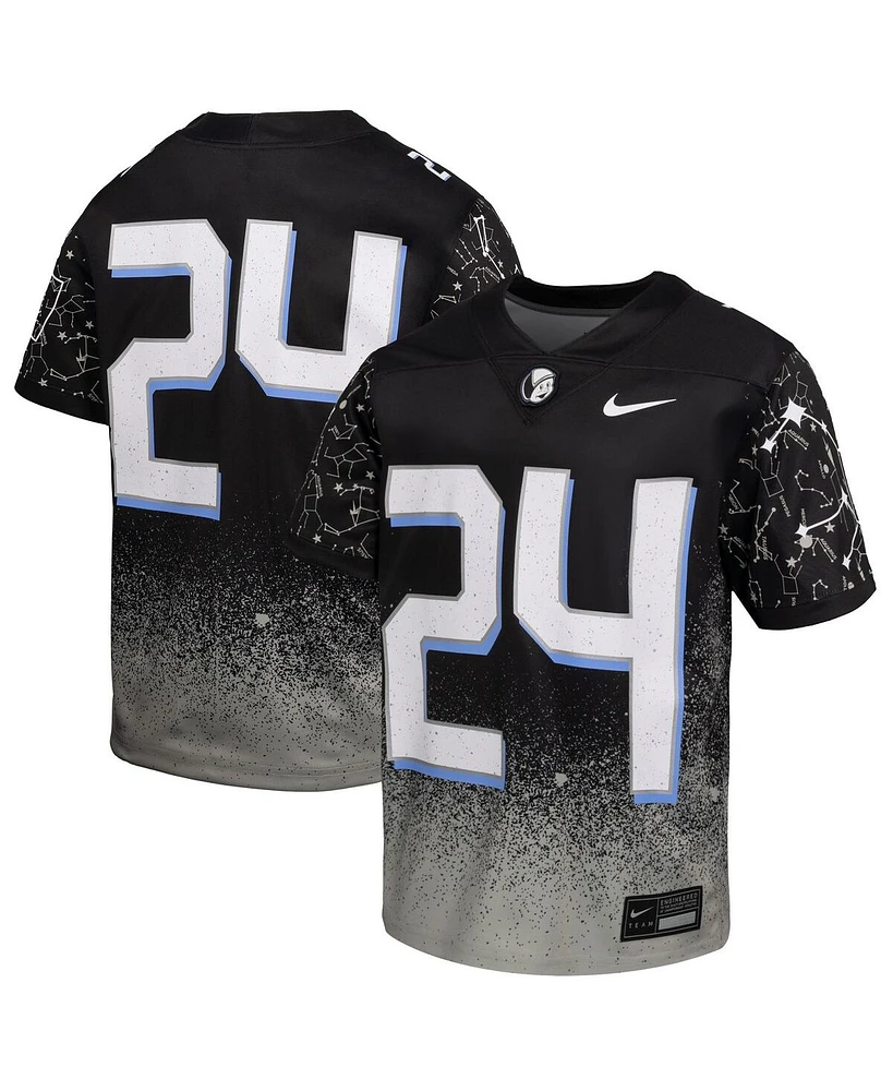 Nike Big Boys and Girls 24 Black Ucf Knights 2024 Space Game Alternate Jersey