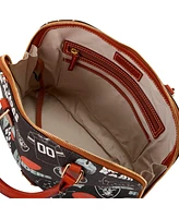 Dooney & Bourke Las Vegas Raiders Game Day Zip Satchel