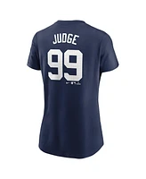 Nike Women's Aaron Judge Navy New York Yankees Fuse Name Number T-Shirt