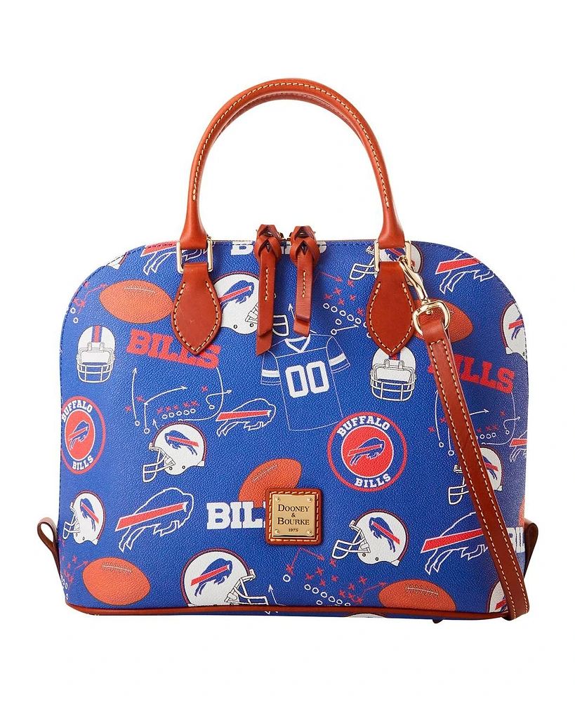 Dooney & Bourke Buffalo Bills Game Day Zip Satchel