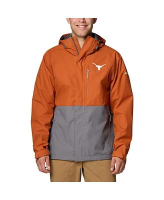 Columbia Men's Texas Orange Longhorns Field Bound Omni-Tech Full-Zip Jacket