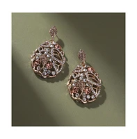 Sohi Abstract Leaf Drop Earrings