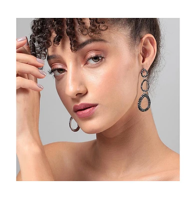 Hollow Teardrop Earrings