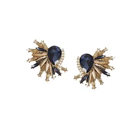 Sohi Crystal Stud Earrings