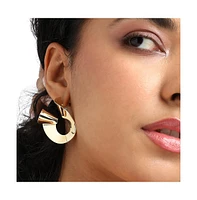 Sohi Minimal Spiral Drop Earrings