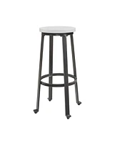 Slickblue Set of 2 Barstools Stylish and Durable Seating for Kitchen & Home Bar