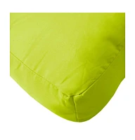 vidaXL Pallet Cushion Bright Green Oxford Fabric