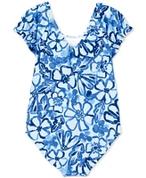 Carter's Toddler Girls Floral-Print One-Piece Swimsuit