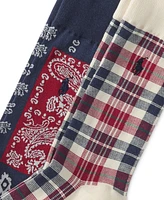 Polo Ralph Lauren Men's 2-Pk. Plaid & Bandana Slack Socks