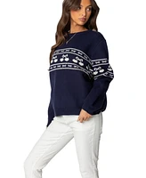 Edikted Women's Holiday Cheer Sweater