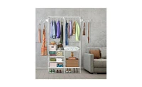 Slickblue Closet Organizing Rack for Efficient Storage and Space Management