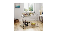 Slickblue Elegant Bar Cart for Versatile and Stylish Entertaining