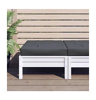 vidaXL Pallet Cushion Anthracite 23.6"x23.6"x2.4" Oxford Fabric