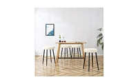 Slickblue Set of 2 Bar Stools for Chic and Comfortable Counter Seating