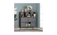 Slickblue Bookshelf for Stylish Storage and Display of Books and Decor