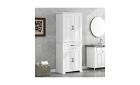 Slickblue Bathroom Storage Cabinet with Doors and Drawer for Organized and Stylish Storage Solutions