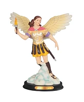 Fc Design "2-pc Set" 10"H Archangel Uriel Statue Angel of Wisdom Holy Figurine Statue Ornament Home Room Office Decor and Perfect Ideas for Housewarmi