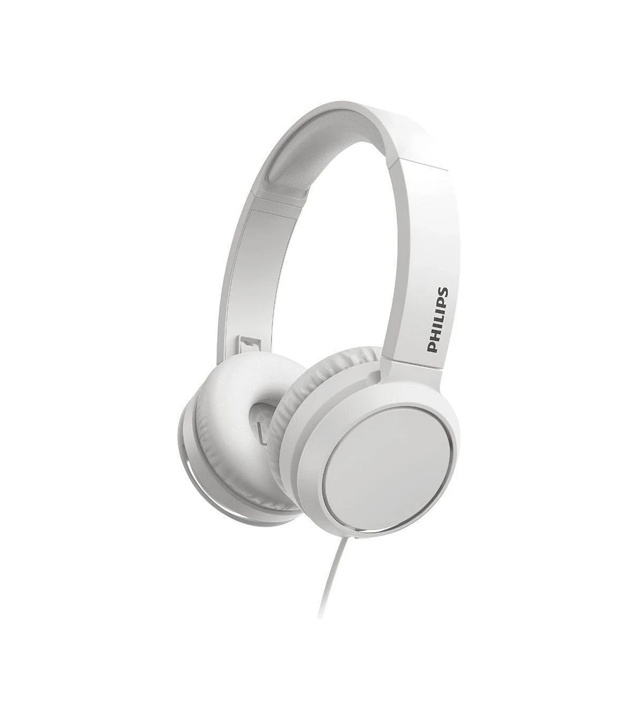 Philips 3000 Series TAH4105WT00 White On Ear Headphones with 32mm Drivers