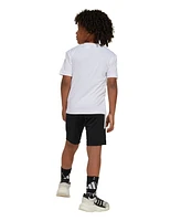 adidas Juniors Marvel Spider-Man Shorts and T-Shirt, 2-Piece Set