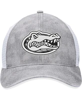 Top of the World Men's Gray/White Florida Gators Slate Trucker Adjustable Hat