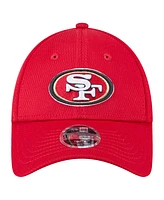 New Era Big Boys and Girls Scarlet San Francisco 49ers Main 9FORTY Adjustable Hat