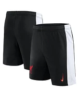 Nike Big Boys and Girls Black Liverpool 2024/25 Third Stadium Shorts