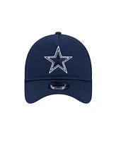 New Era Men's Navy Dallas Cowboys Main A-Frame Trucker 9FORTY Adjustable Hat