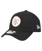 New Era Men's Black Detroit Tigers 9FORTY A-Frame Adjustable Hat