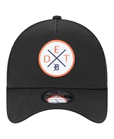 New Era Men's Black Detroit Tigers 9FORTY A-Frame Adjustable Hat