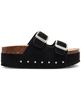 Madden Girl Babes Double-Strap Flatform Footbed Sandals