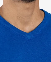 X-Ray Men's Basic V-Neck Pullover Midweight Sweater