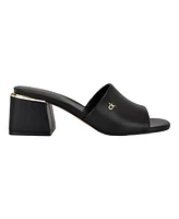 Calvin Klein Women's Rowena Block Heel Dress Sandals