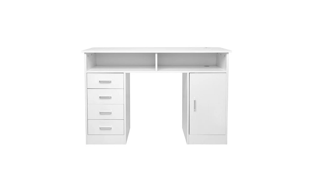 Slickblue Stylish Computer Desk for an Organized and Productive Home Office