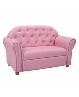 Gouun Kids Princess Armrest Chair Lounge Couch