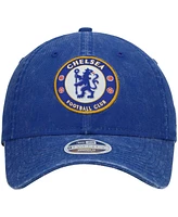 New Era Women's Blue Chelsea Team Script 9TWENTY Adjustable Hat