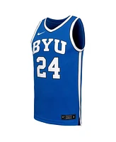 Nike Men's Royal Byu Cougars Replica Basketball Jersey