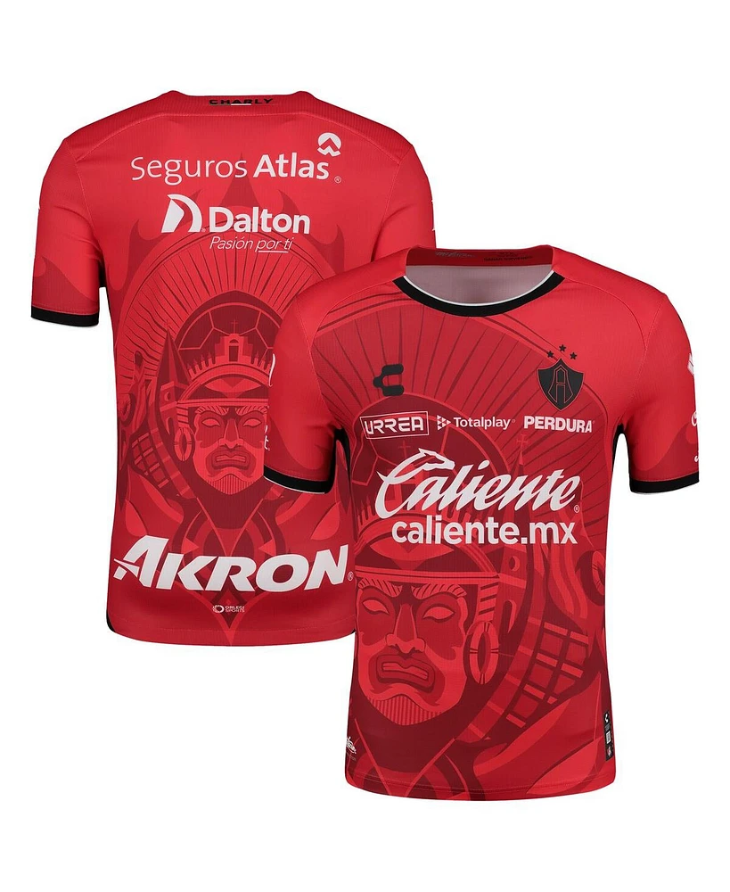 Charly Men's Red Club Atlas 2024/25 Third Authentic Jersey