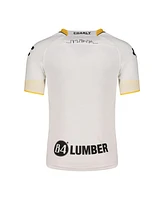 Charly Men's White Pittsburgh Riverhounds Sc Third Authentic Jersey