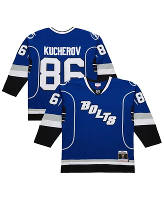 Mitchell & Ness Men's Nikita Kucherov Blue Tampa Bay Lightning 2013-14 Power Play Jersey